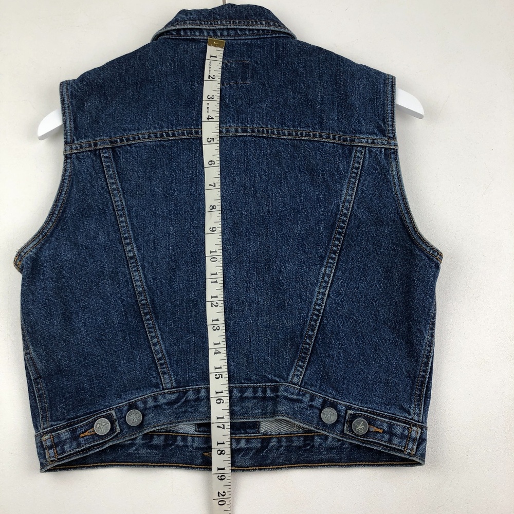 Calvin Klein CK Denim Jean Vest - Picture 4 of 8